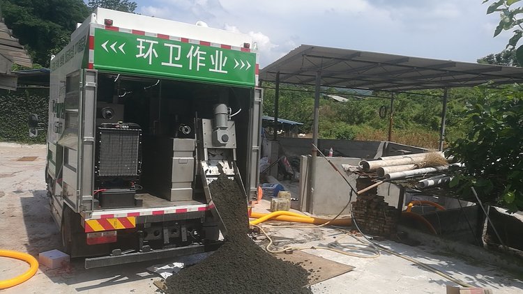 坡心镇污泥干湿分离技术