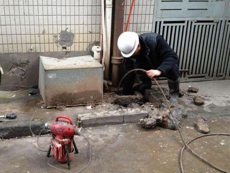 坡心镇疏通下水道-洗菜池疏通